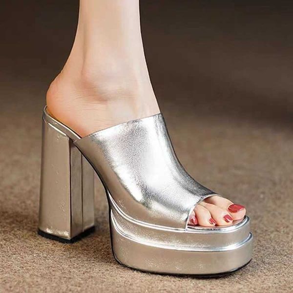 2024 Summer Shoes Clogs Wedge Roman Sandals Suit Female Gold Womens Heels Muffins Shoe Comfort Platform Gladiator Black GirlsC241023