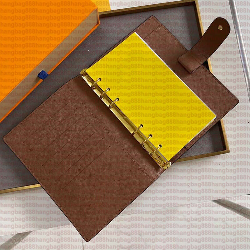 2024 Designer Large DESK AGENDA COVER Holders Memo Planner Men Women Notebook Diary Agendas Protective Case Card Passport Holder Wallet Desktop Note