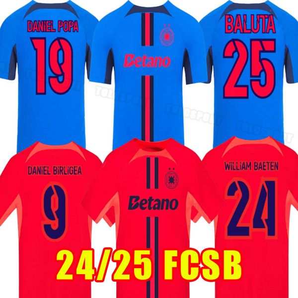 2024 2025 FCSB Football Shirts - MICULESCU STEFANESCU Vitezistii Soccer Jerseys 24 25 Romania Liga