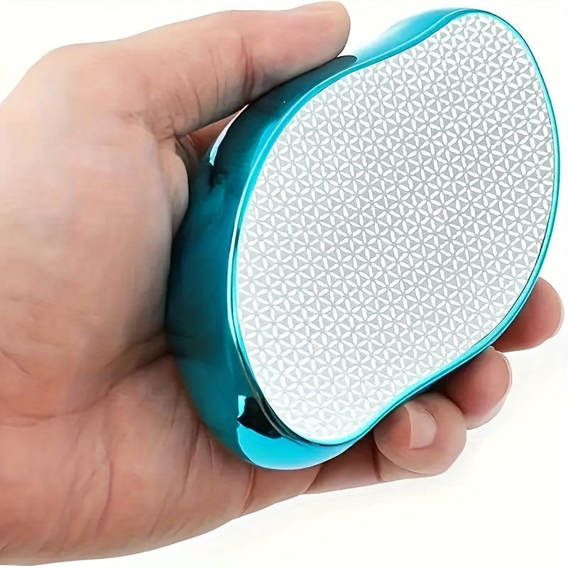 TEMU Exfoliating & Hair Removal Device - Heavy-duty Hair Brush With Waterproof Design, Blue-pink- - For Back, Legs, , Bikini Line, Underarms - -