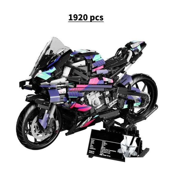 Technical Blocks 42159 Mt10 Sp Motorcycle Model Building Advanced Set For Adults Bricks Toys Gifts Vehicles Collectionl479 Drop Deliv Otg4F