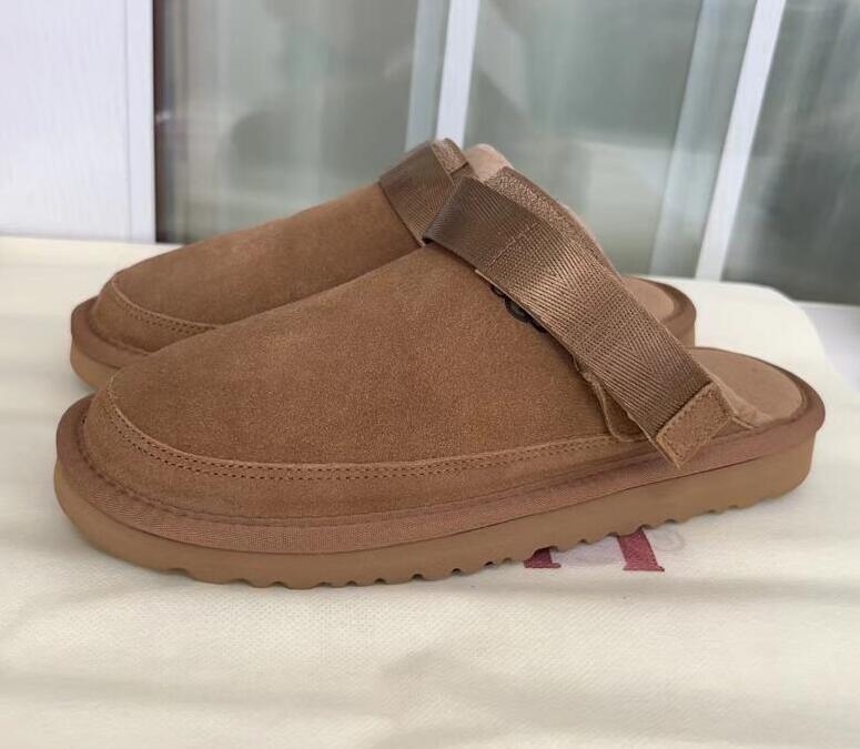 Women Goldenstar Clog slipper sandal Platform slipper Genuine Leather Beach Sandals sheepskin Casual slipper Sandals Beautiful Gifts