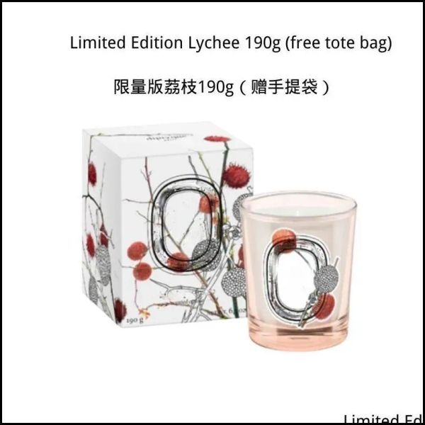 Candles Candles 190G Scented Candle Including Box Dip Colllection Bougie Pare Home Decoration Collection Item Drop Delivery 2022Gar Dhghk