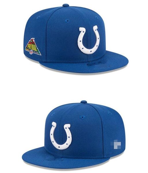 2025 Fashion Basketball Snapback Colts Baseball Snapbacks All Team Football Snap Back Hats Womens Mens Caps Strapback Hip Hop Cap Sports Hat
