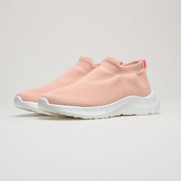 TREEPERI Lite Slip-on Lightweight Running shoes womens Triple black White Grey Sneakers pink Black Trainers for men sports knitting sock men