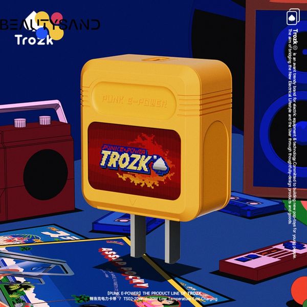 Hot Selling Trendy Game Retro Cassette Adapter PD Fast Charging Suitable for Apple Android Mobile Phone Charging Plug Fashionable and Portab