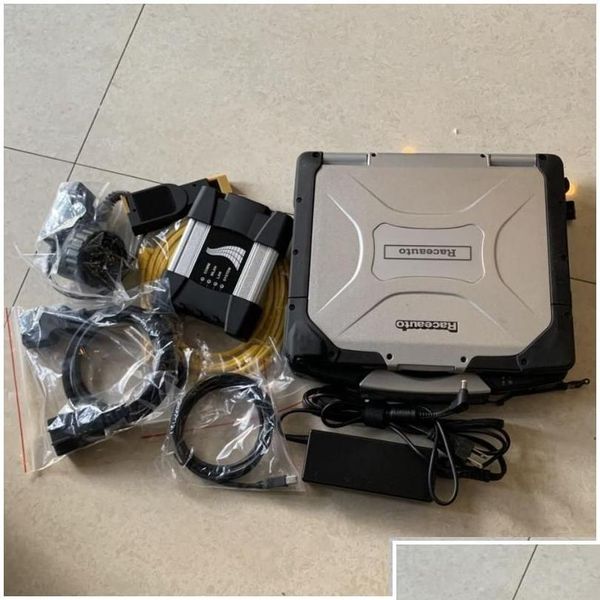 Ferramentas de diagnóstico para varredura de ferramentas Codificação ICOM Em seguida com laptop CF30 ToundBook Touch SN 4G Software HDD SSD