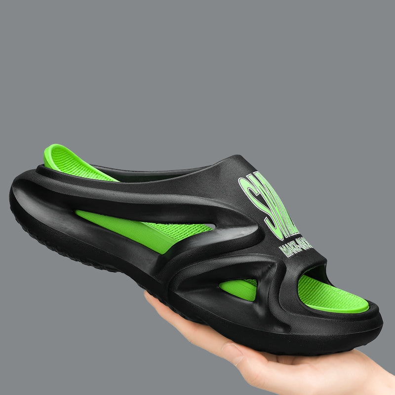 New Men Women Slippers Outdoor Indoor Sandals Beach Trend Men Casual Shoes Thick Soft Sole Slides Men Flip-flops Men&#039;s Slippers