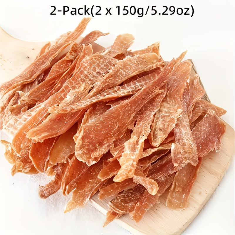 TEMU 2-pack (2 X -5.29oz) Chicken Jerky, , Dog Treats - Ingredients With , Healthy, , Dog Chews Long Lasting, And High Protein, , Perfect Training