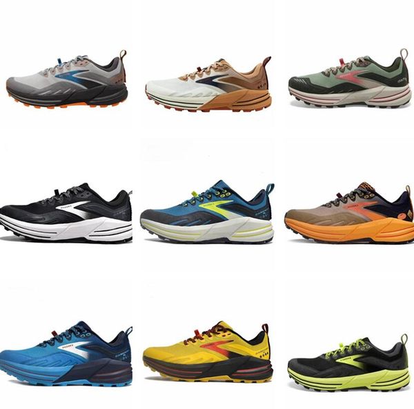 Brooks Cascadia 16 Trail Running Shoes Men&#039;s Soft Cushioning Nice Sneakers For Runner Walking Sports Wear Global yakuda store