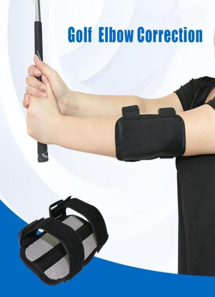 Golf Swing Arm Aid Support Corrector Bending Training Practice Tool Elbow Wrist Posture Action Corrector Supplies8186435