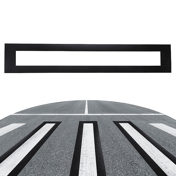 Plantillas de pintura ahuecadas de PVC rectangulares