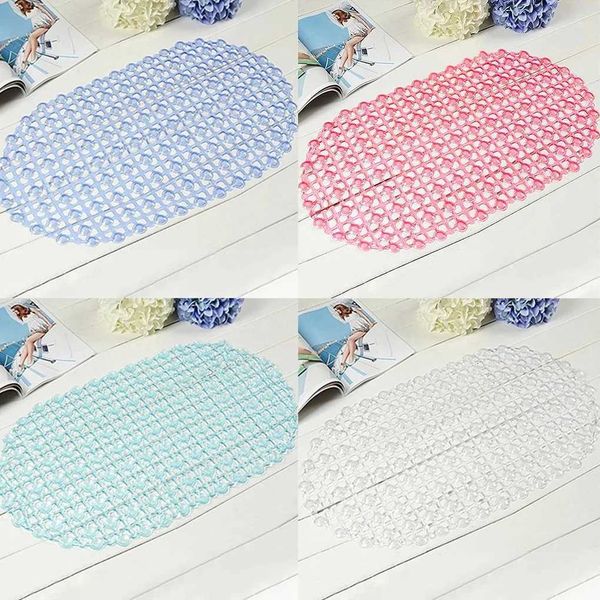 Bathro Tub Non-Slip Mat Bath Floor Bubble Shower Tub Mat House Indoor Floor Mat PVC Plastic Rubber Simple Floor Mats Bathrugs Z250115