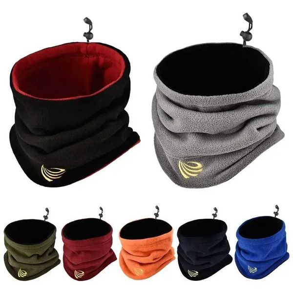 New Polar Fece Neck Scarf Winter Thick Cycling wear Bandana Fishing Skating Running Sport Scarf Face Mask for Camp HikingXJ241231