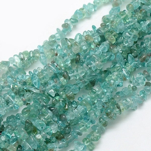Natural Apatite Chip Beads Strands