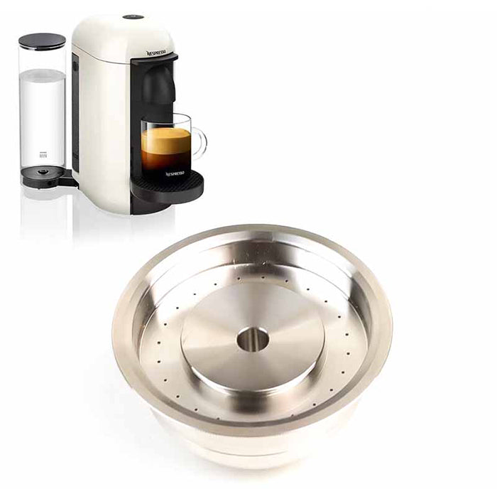 Stianless Steel Reusable Capsule For Nespresso Vertuoline Vertuo Coffee Maker Machine Espresso Filter Pod Don&#039;t Fit Vertuo Next