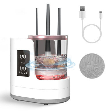 Laromni 4-in-1 Electric Makeup Brush Cleaner