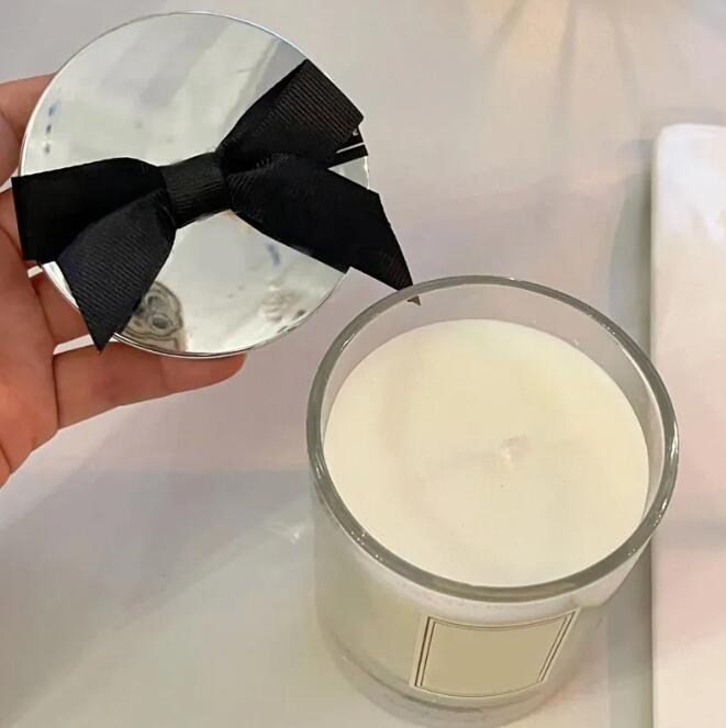 Candles Scented Candle Bougie Parfum 200g Solid Perfume Lime Basil Fragrance Deodorant Long Lasting Smell Perfumes Wax Incense High Quality Fast Shi