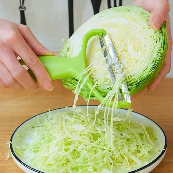 Hot Vegetable Cutter Cabbage Slicer Vegetables Graters Cabbage shredder Fruit Peeler Knife Potato Zesters Cutter Kitchen Gadgets Y250118