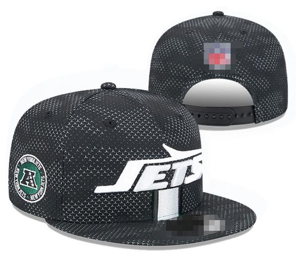2025 Fashion Basketball Snapback Jets Baseball Snapbacks All Team Football Snap Back Hats Womens Mens Caps Flat Strapback Hip Hop Cap Sports