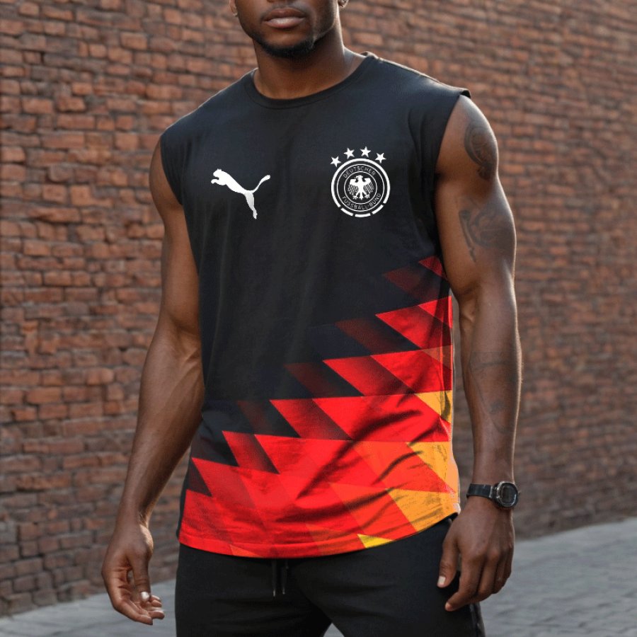 Men's Football Race 2024 Germany Tank Top