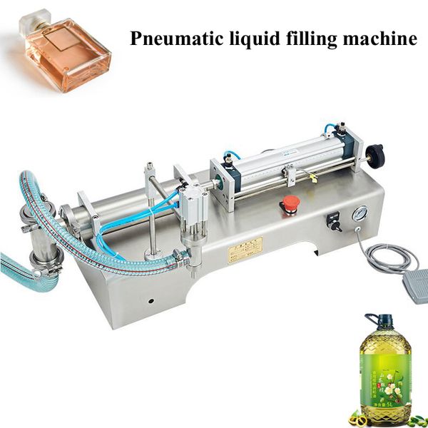 Manual Liquid Filling Machine For Water Milk Juice And Other Automatic Quantitative Filling Machine Single Head