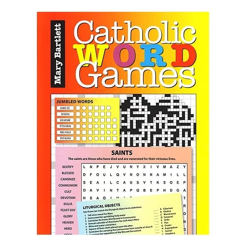 Catholic Word Games by Mary Bartlett