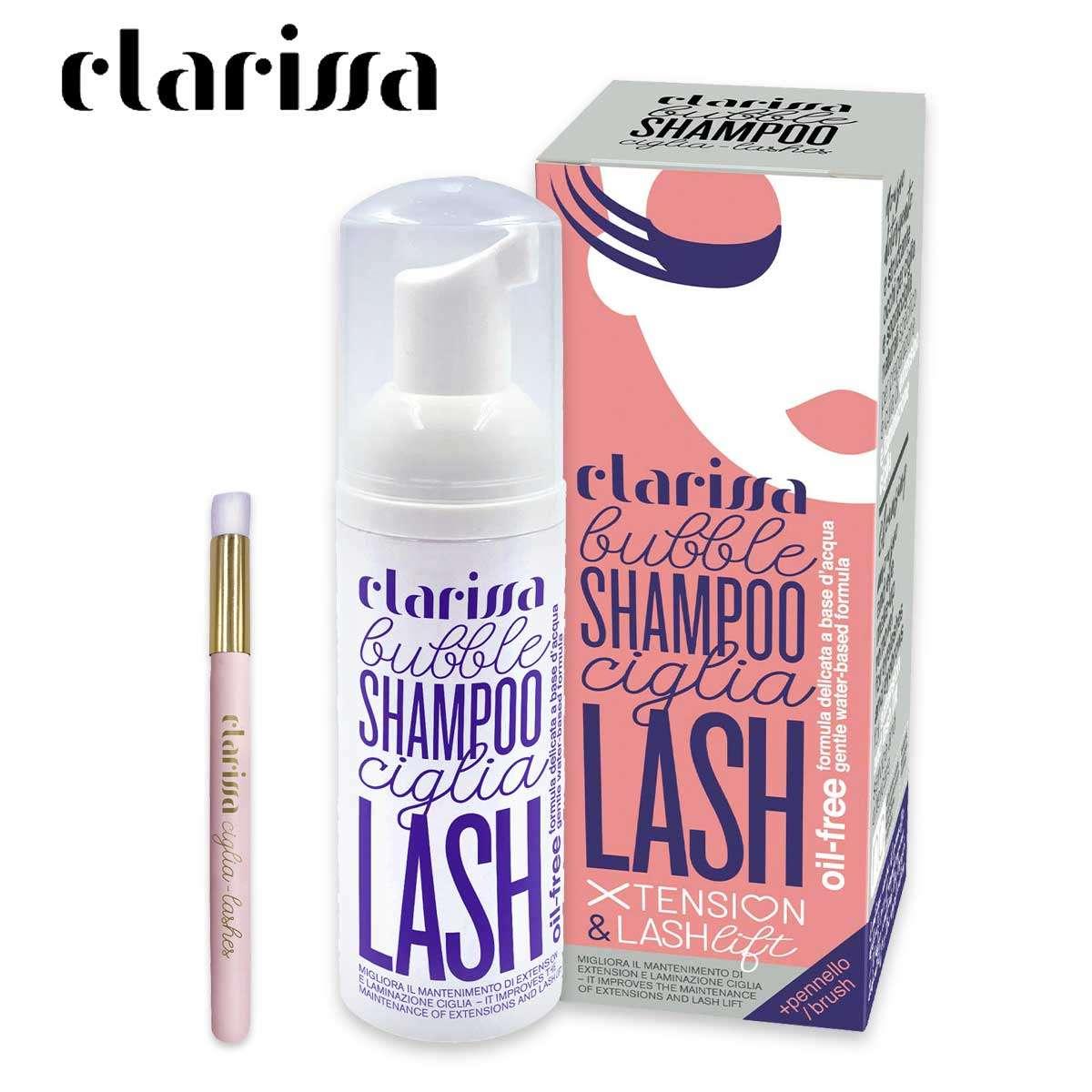 Clarissa Erweiterung + Xtralift Bubble Shampoo+Bürste 60ml