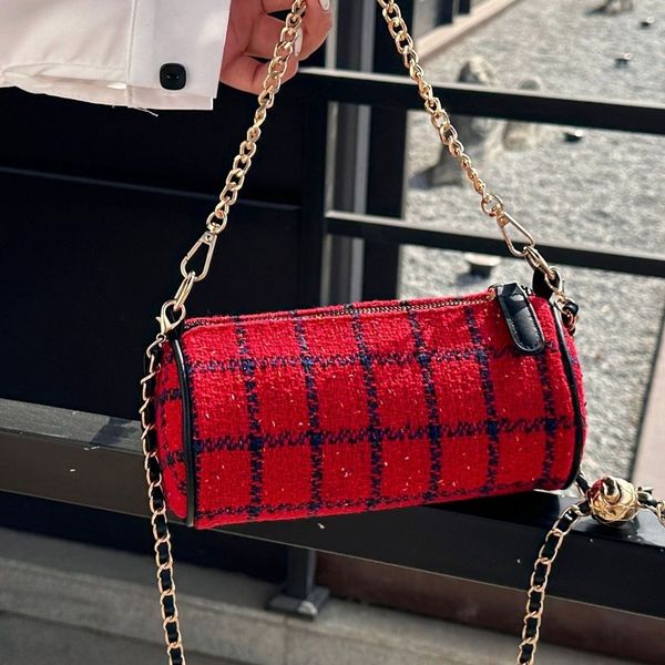 Bag Designer Fashion Classic 10a Top Woman Handbagevening Bags New Trendy and Versatile Diamond Grid Chain Casual Single Shoulder Crossbody