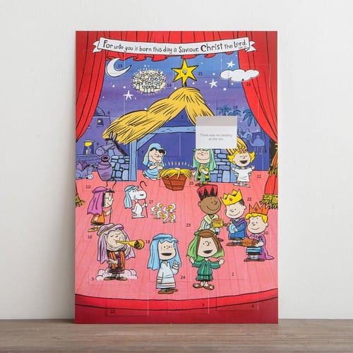 Peanuts Nativity Advent Calendar