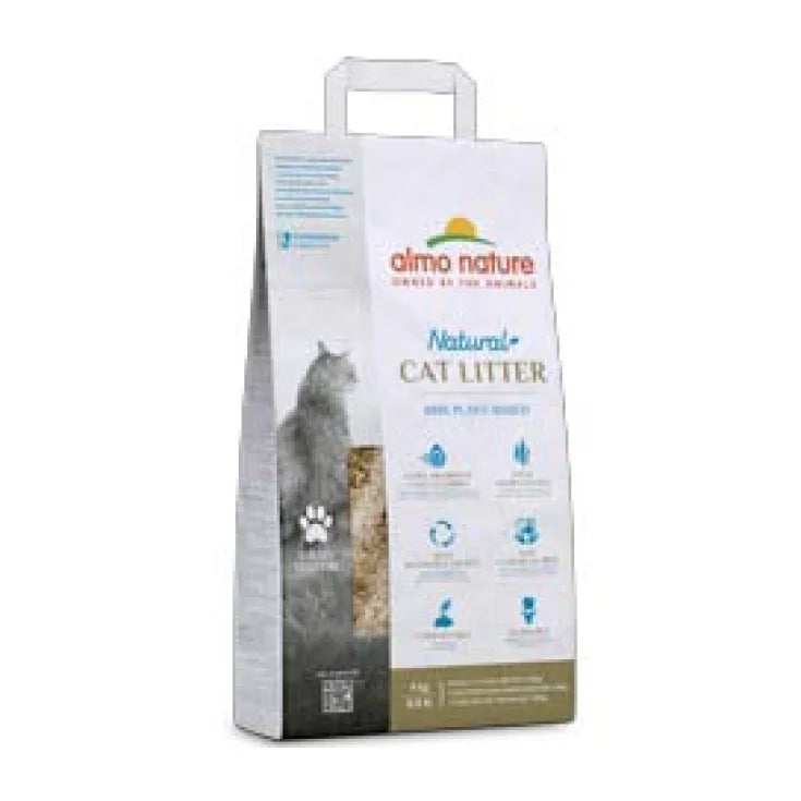 Almo nature Litière naturelle pour chat, texture granuleuse - 4 kg