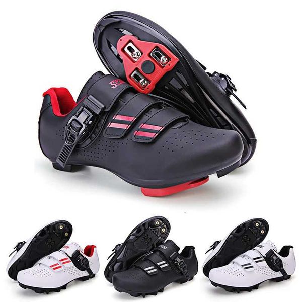 Mens Mountain Bike Shoes Riding Speed Sneakers Flats Road Riding Boots Clips Pedals Spd Mountain Bike Sneakers Womens RacingXJ241121