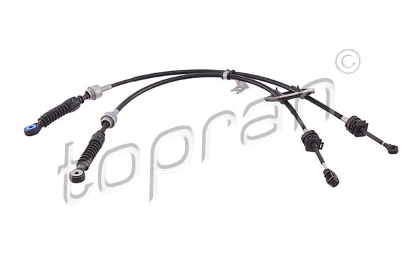 Cable, manual transmission TOPRAN 723 408