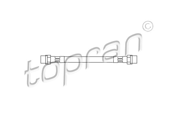 Brake Hose TOPRAN 110 256