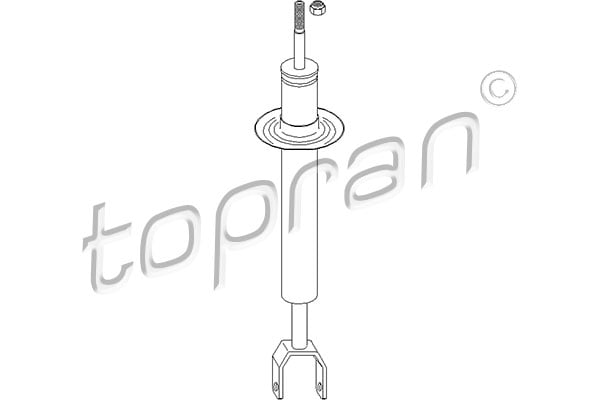 Shock Absorber TOPRAN 110 157