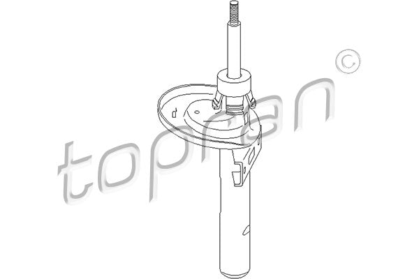 Shock Absorber TOPRAN 108 270