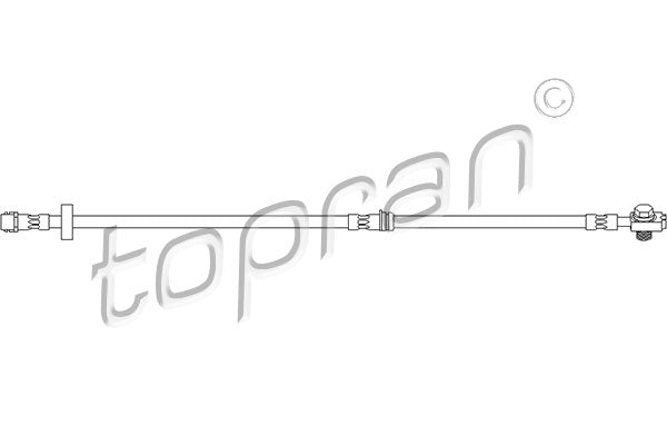 Brake Hose TOPRAN 111 063