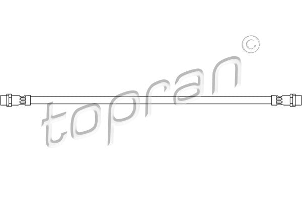 Brake Hose TOPRAN 110 397