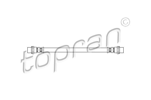 Brake Hose TOPRAN 206 494