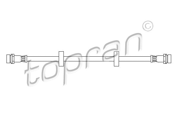 Brake Hose TOPRAN 300 552
