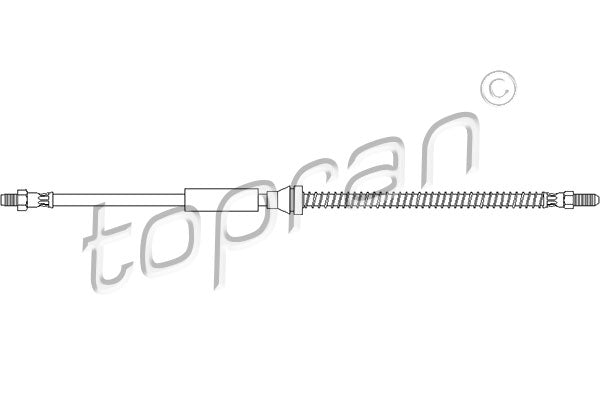 Brake Hose TOPRAN 300 685
