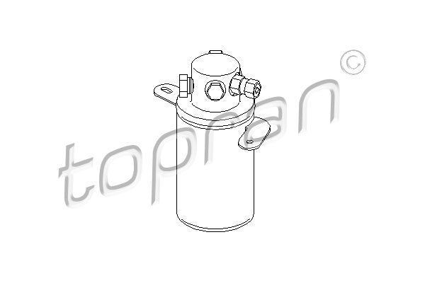 Dryer, air conditioning TOPRAN 400 922