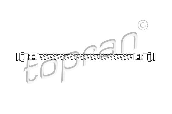 Brake Hose TOPRAN 720 897