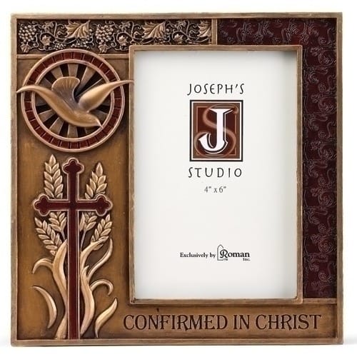 Bronze Finish Confirmation Photo Frame
