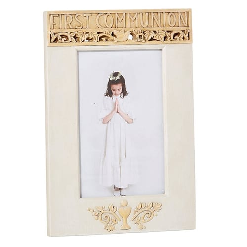 Remembrance of Me First Communion Photo Frame - 8.5&amp;quot;