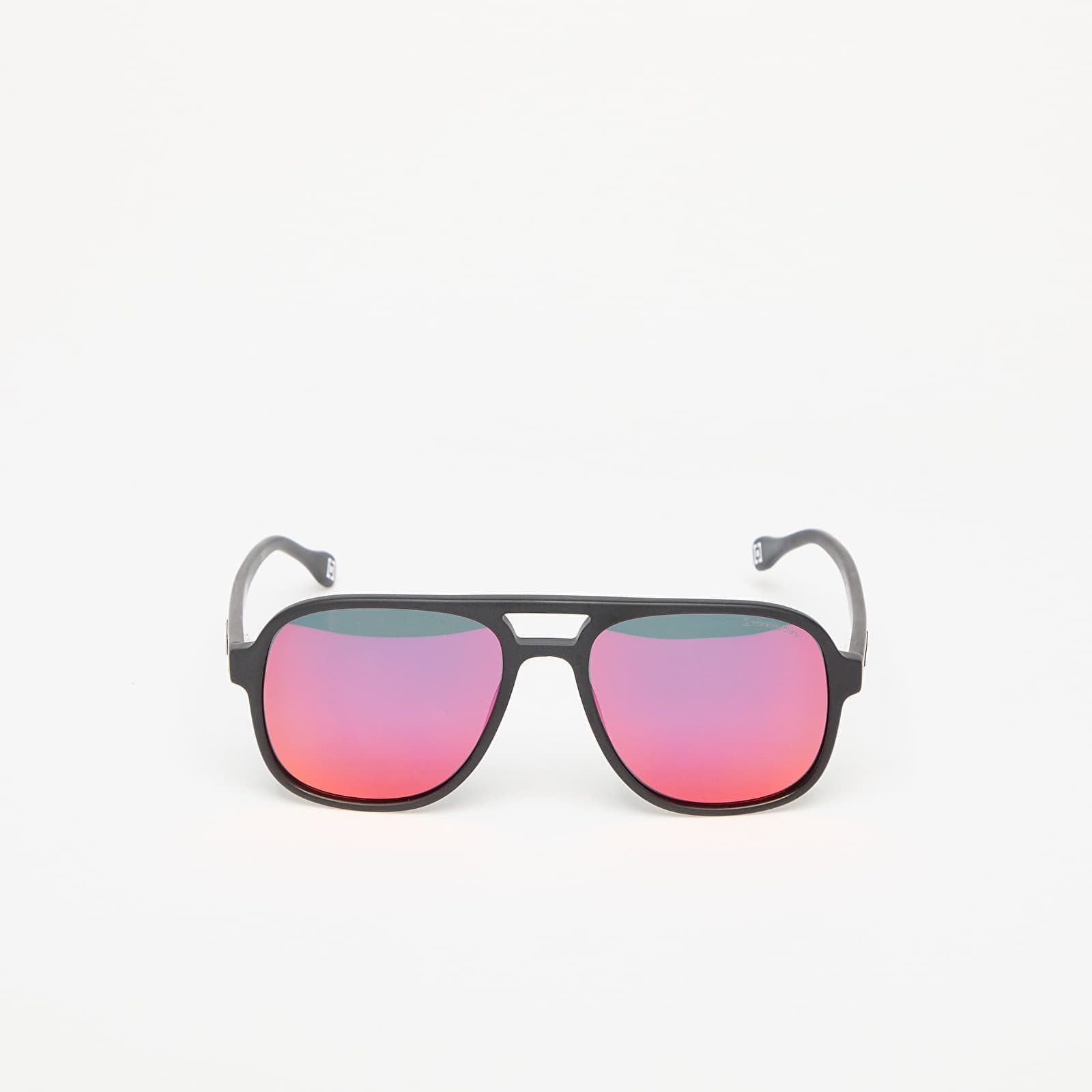Okulary przeciwsłoneczne Horsefeathers Corp Sunglasses Matt Black- Mirror Red Universal