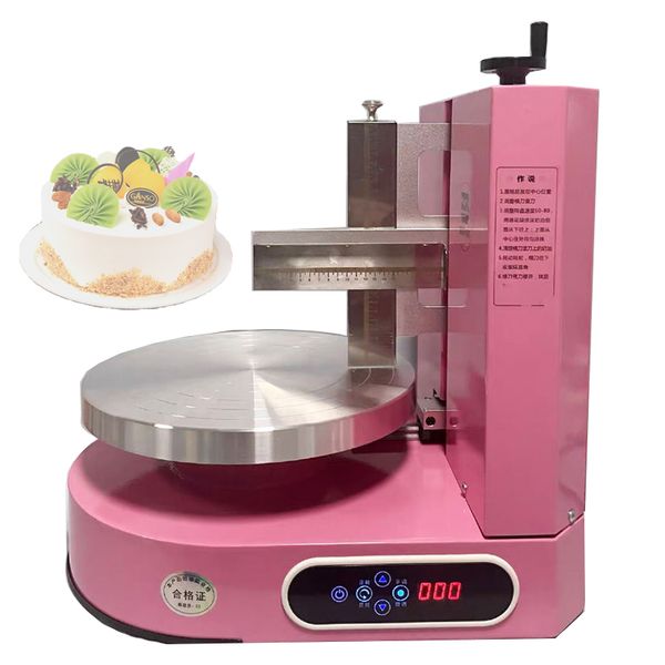 Kitchen Semi Automatic Birthday cake making tools Cream Spreading Machine