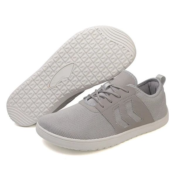 Mens Barefoot Running Shoes Cross Trainer Box Wide Shoe Box Mens Wide Shoe Box Zero Drop Sole Relaxing Trail Shoes Casual Sports 241204