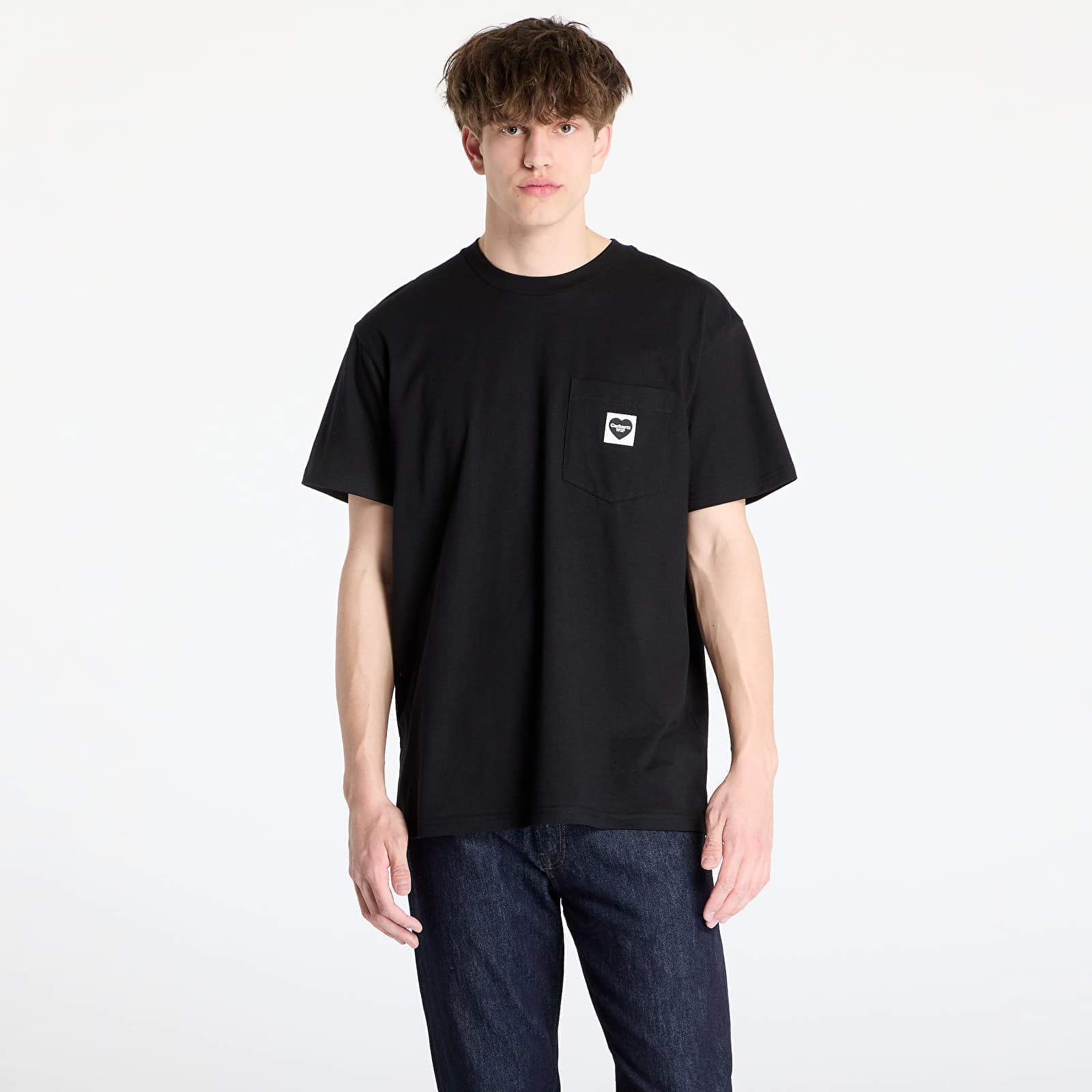 Koszulka Carhartt WIP S-S Pocket Heart T-Shirt Black M