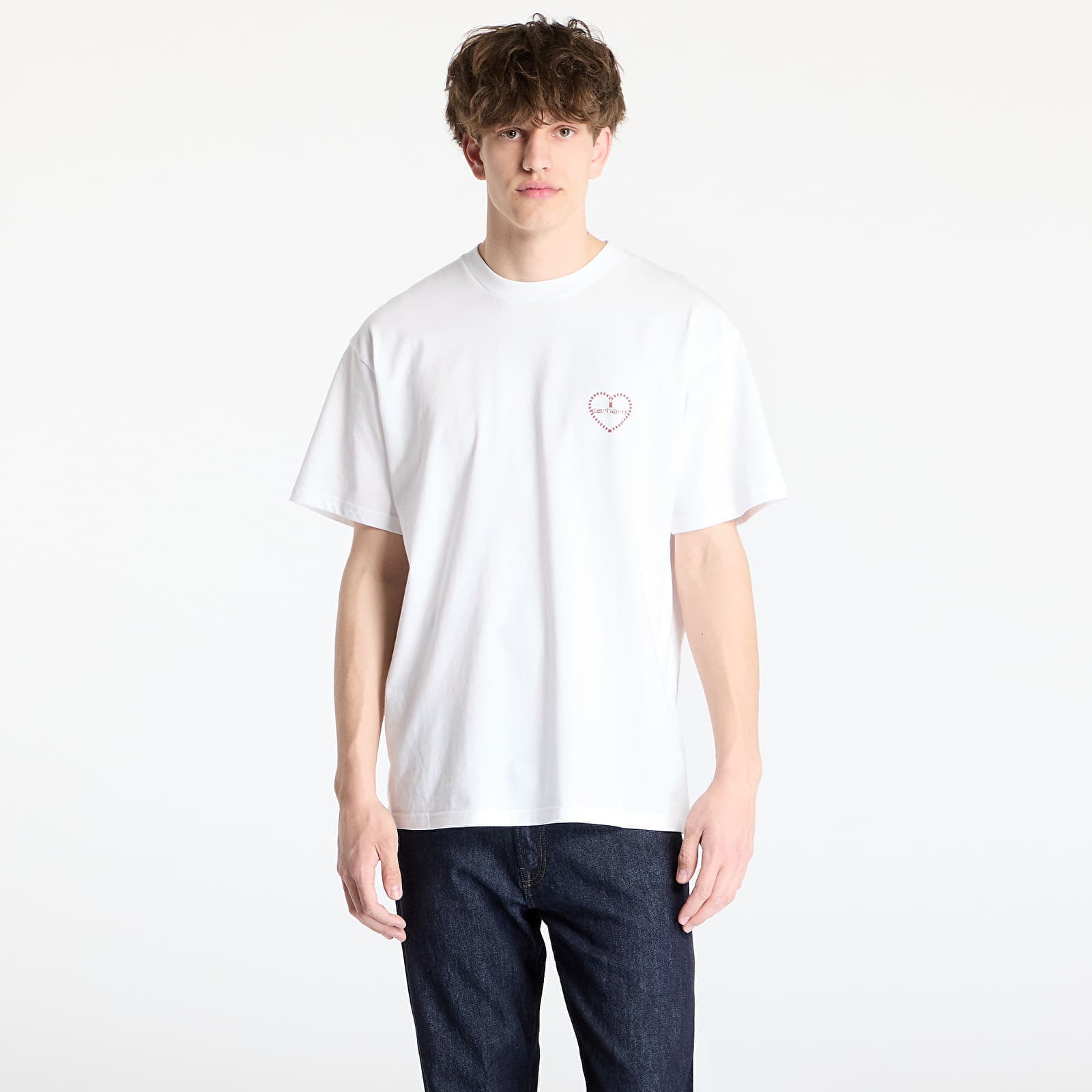 Koszulka Carhartt WIP S-S Furoshiki T-Shirt White- Red M